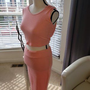 Peach Two-Piece Set